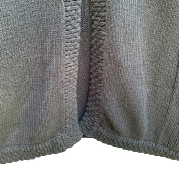 NWT Access Liz Claiborne Black Knit Fly Away Sweater Size XL Sleeveless Sweater - Picture 7 of 9